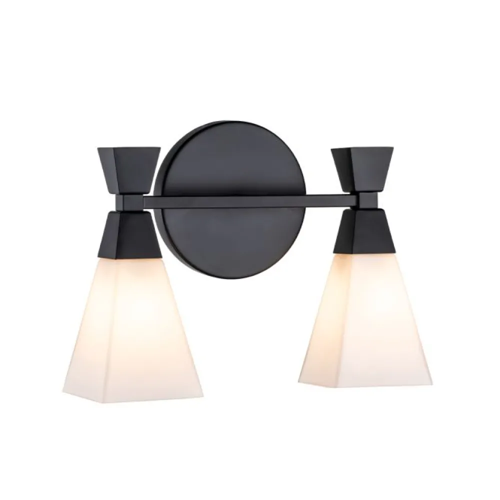 New Elstead Lighting Bowtie 34cm badrumslampa Svart