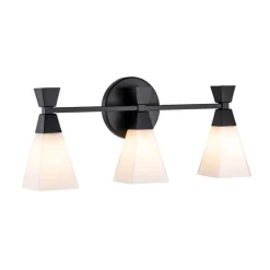 Clearance Elstead Lighting Bowtie 57cm badrumslampa Svart