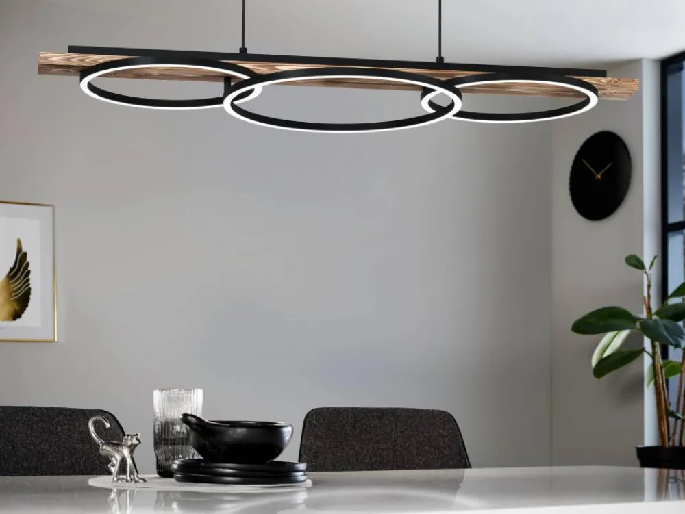 Eglo Boyal 100cm taklampa Svart