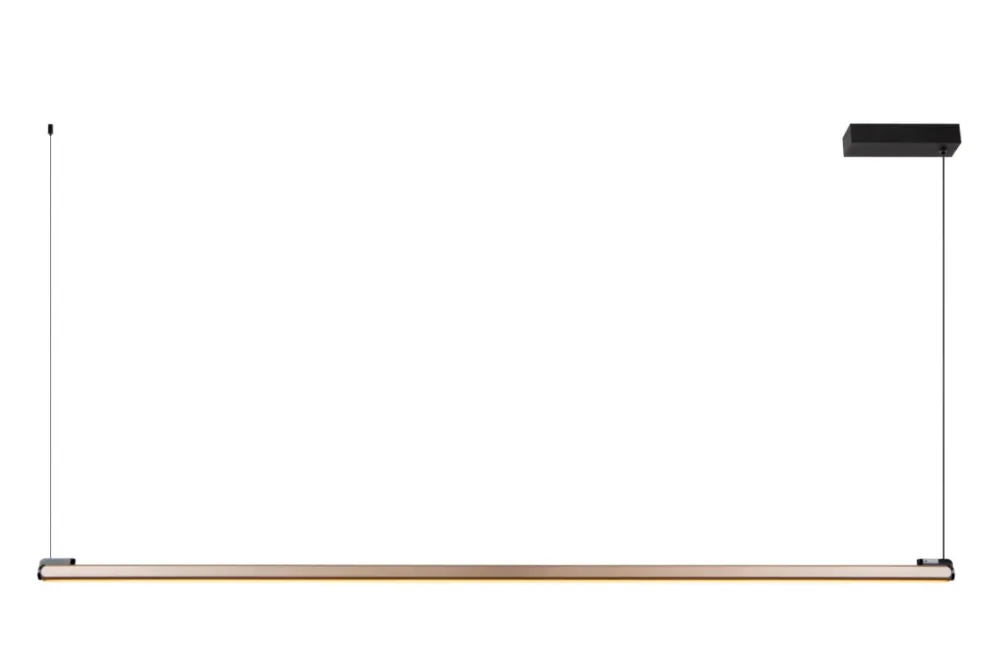 Hot Lucide Braga 150cm taklampa Coffee