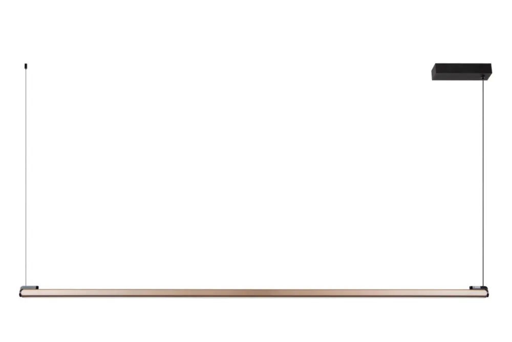Hot Lucide Braga 150cm taklampa Coffee