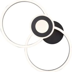Online Brilliant Bray 52cm plafond Svart