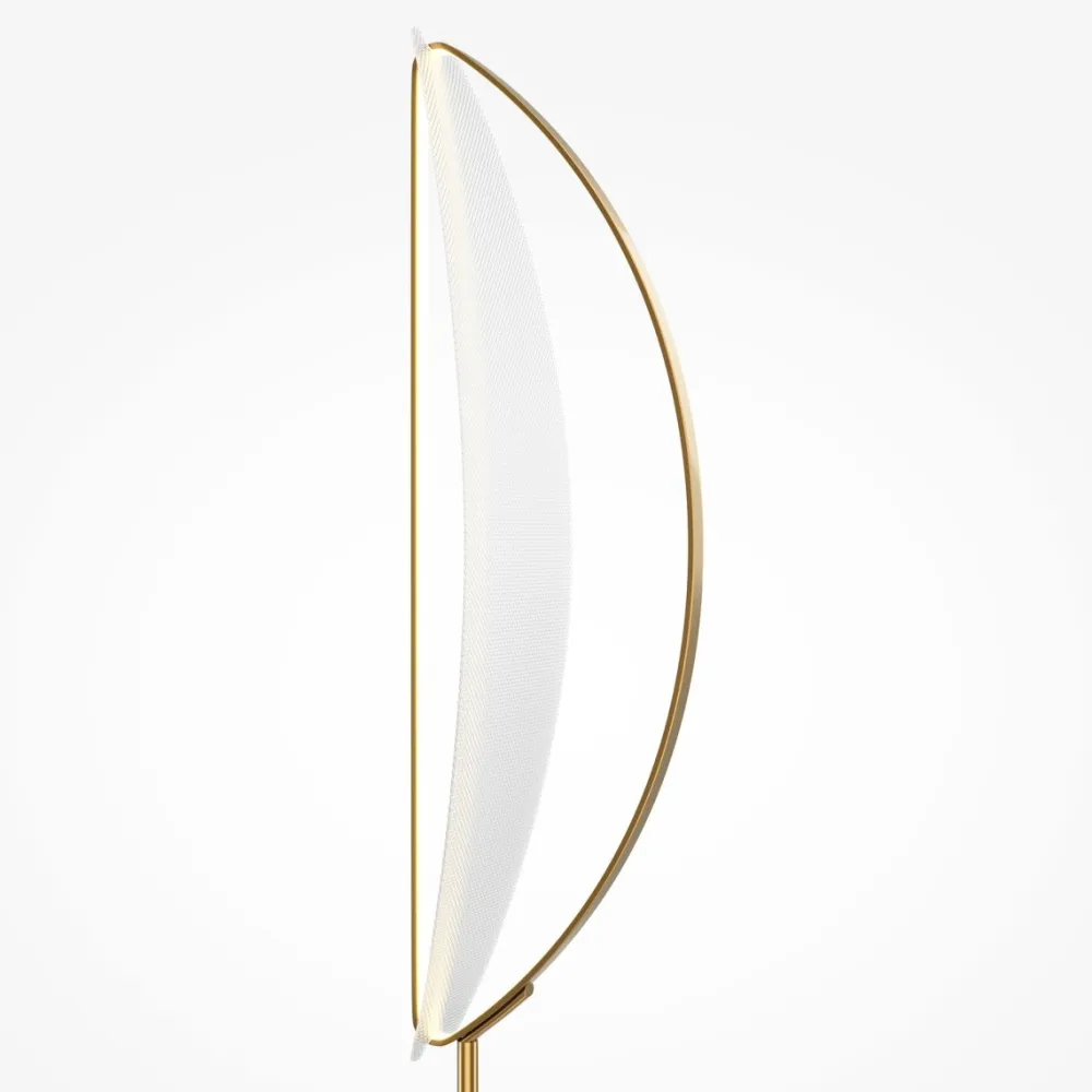 New Maytoni Breeze golvlampa Mässing