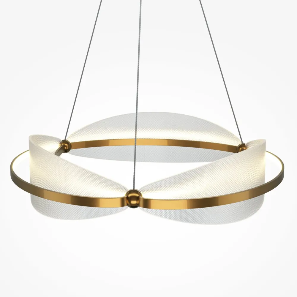 Outlet Maytoni Breeze Ø60 taklampa Mässing