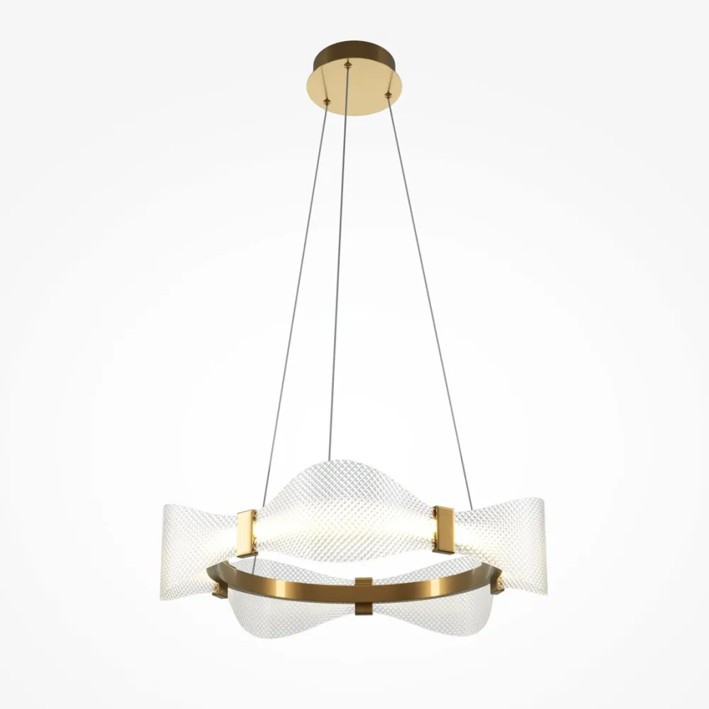 Outlet Maytoni Breeze Ø60 taklampa Mässing