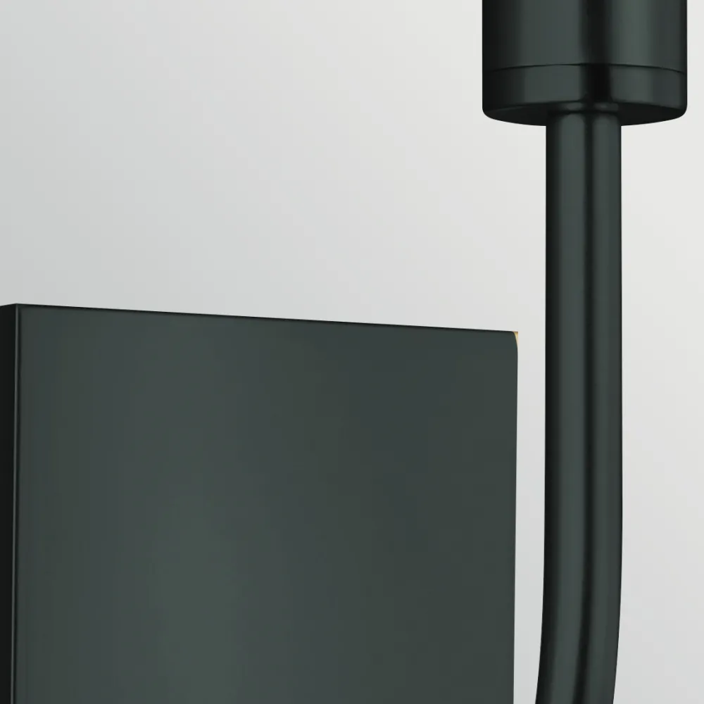 Clearance Elstead Lighting Brianna 36cm vägglampa Svart