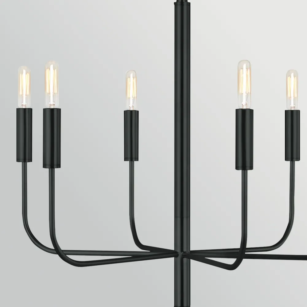 Discount Elstead Lighting Brianna Ø60 taklampa Svart