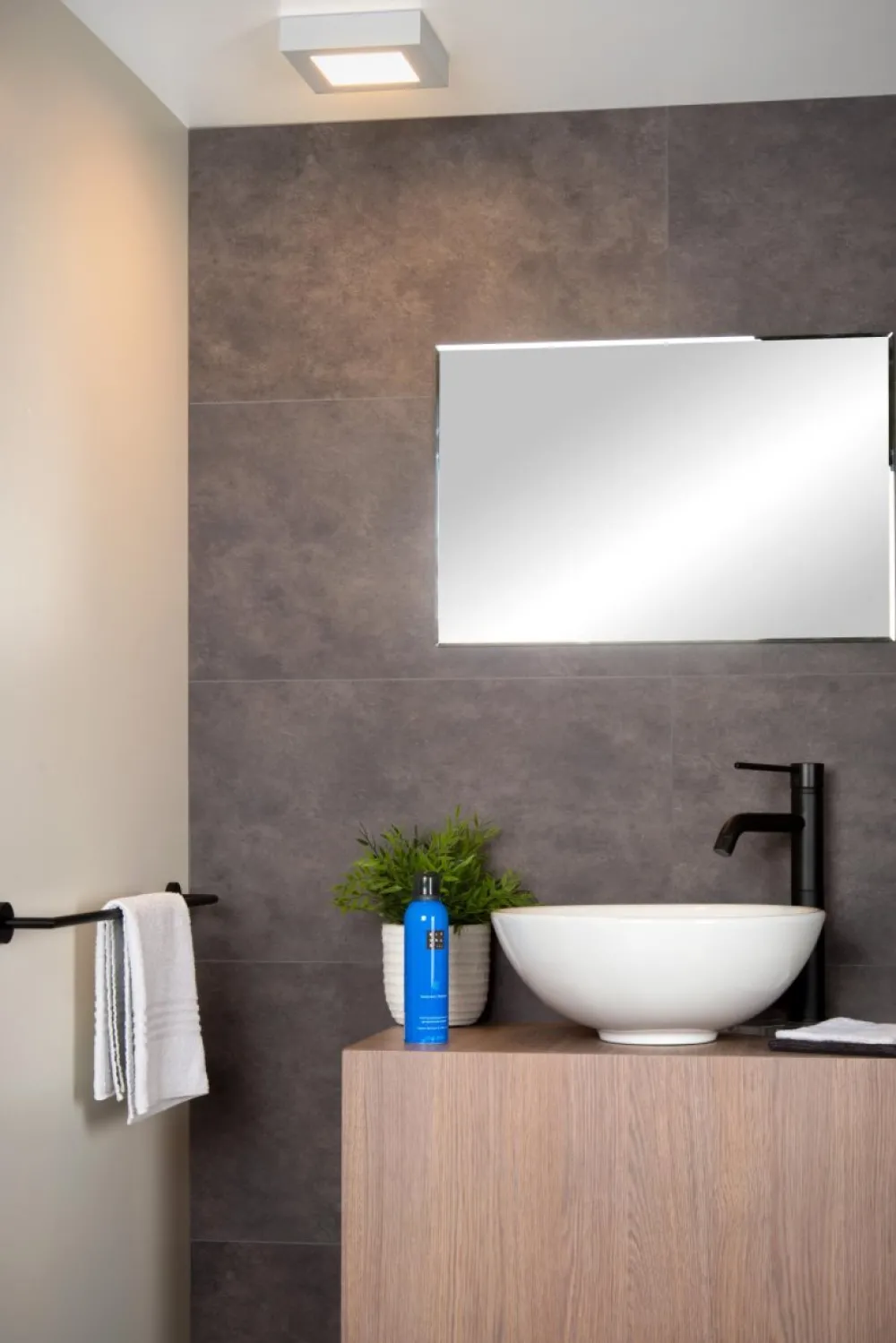 Clearance Lucide Brice-Led 16cm badrumslampa