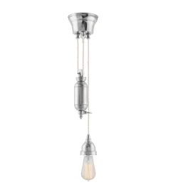 Discount Karlskrona lampfabrik Broman Hisspendel 60 Nickel
