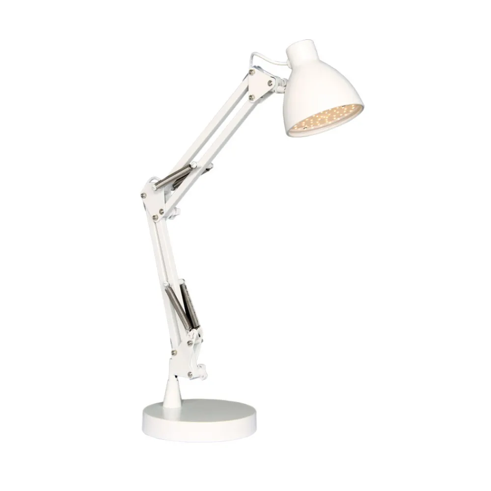 Outlet Halo Design Bronx 40cm skrivbordslampa Vit