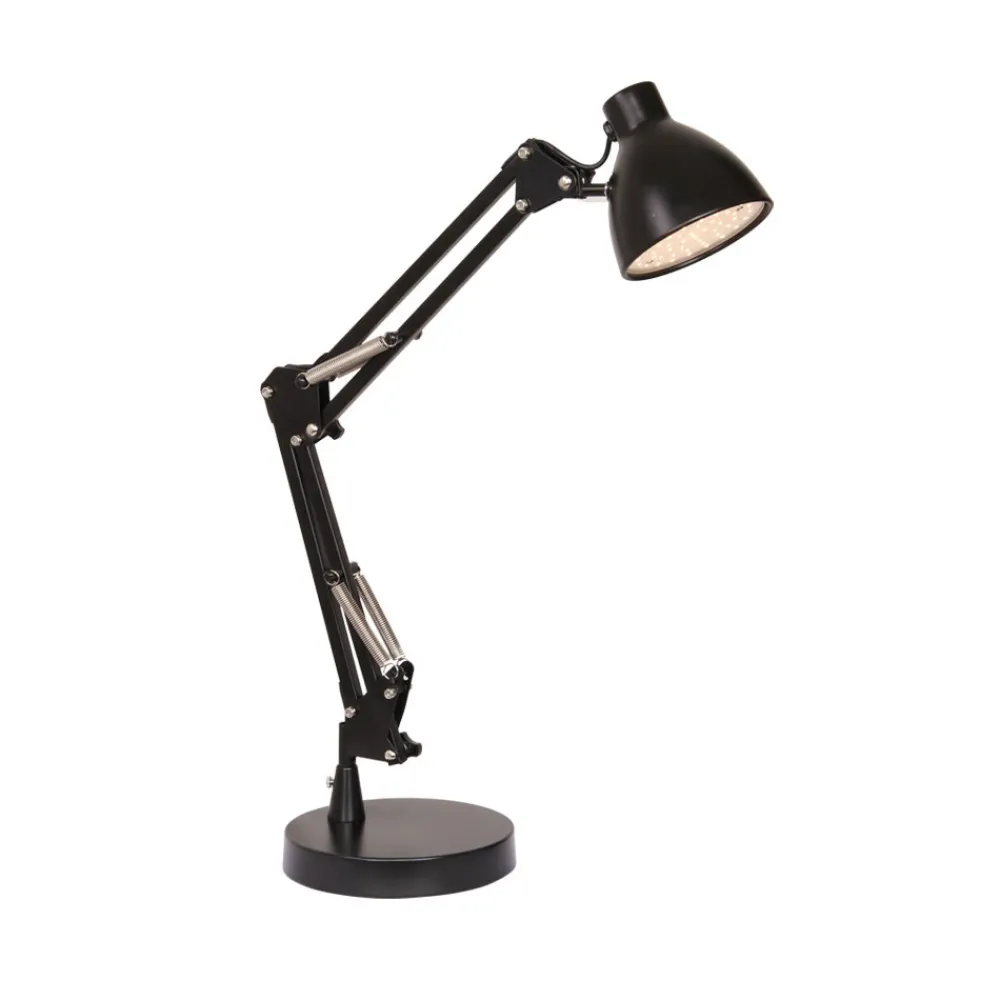 Clearance Halo Design Bronx 40cm skrivbordslampa Svart
