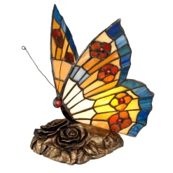 New Elstead Lighting Butterfly 23cm Flerfärgad