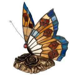 New Elstead Lighting Butterfly 23cm Flerfärgad