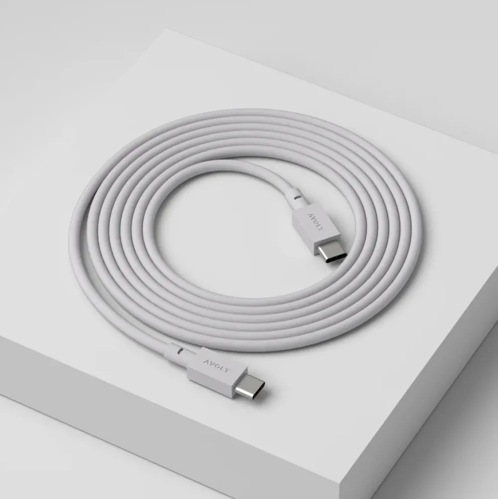 Hot Avolt Cable 1 USB C to USB C Charging Cable, 2m