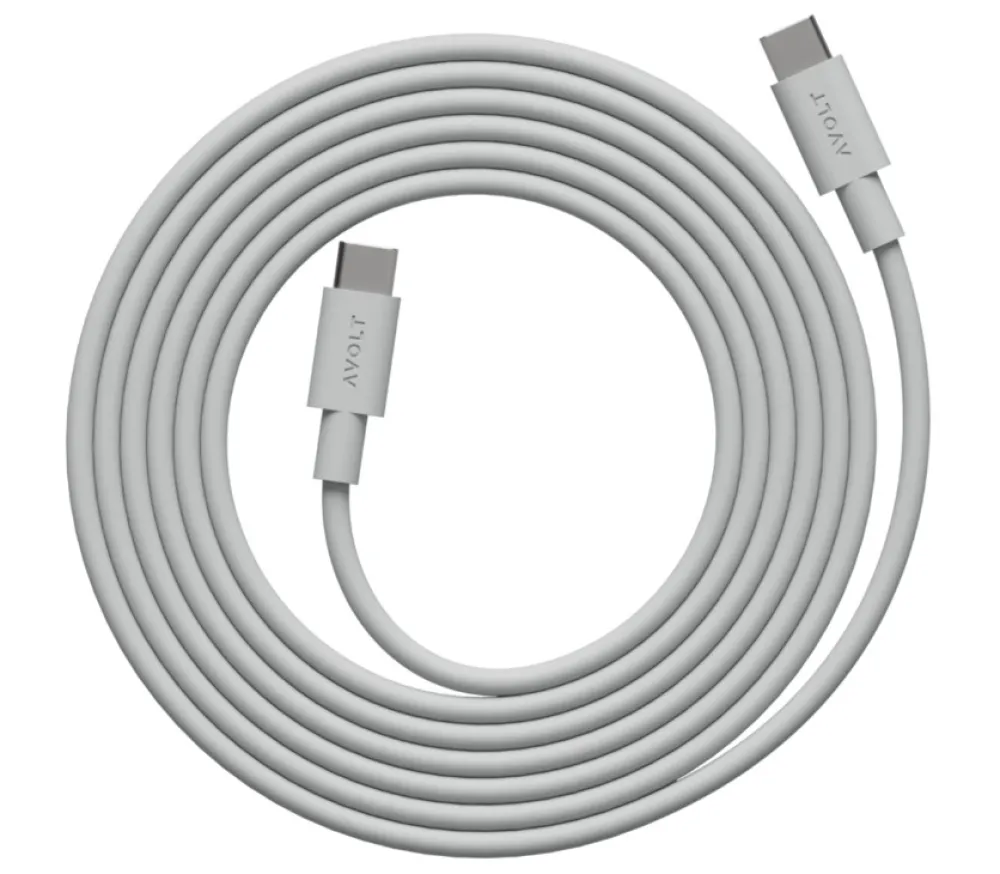 Hot Avolt Cable 1 USB C to USB C Charging Cable, 2m