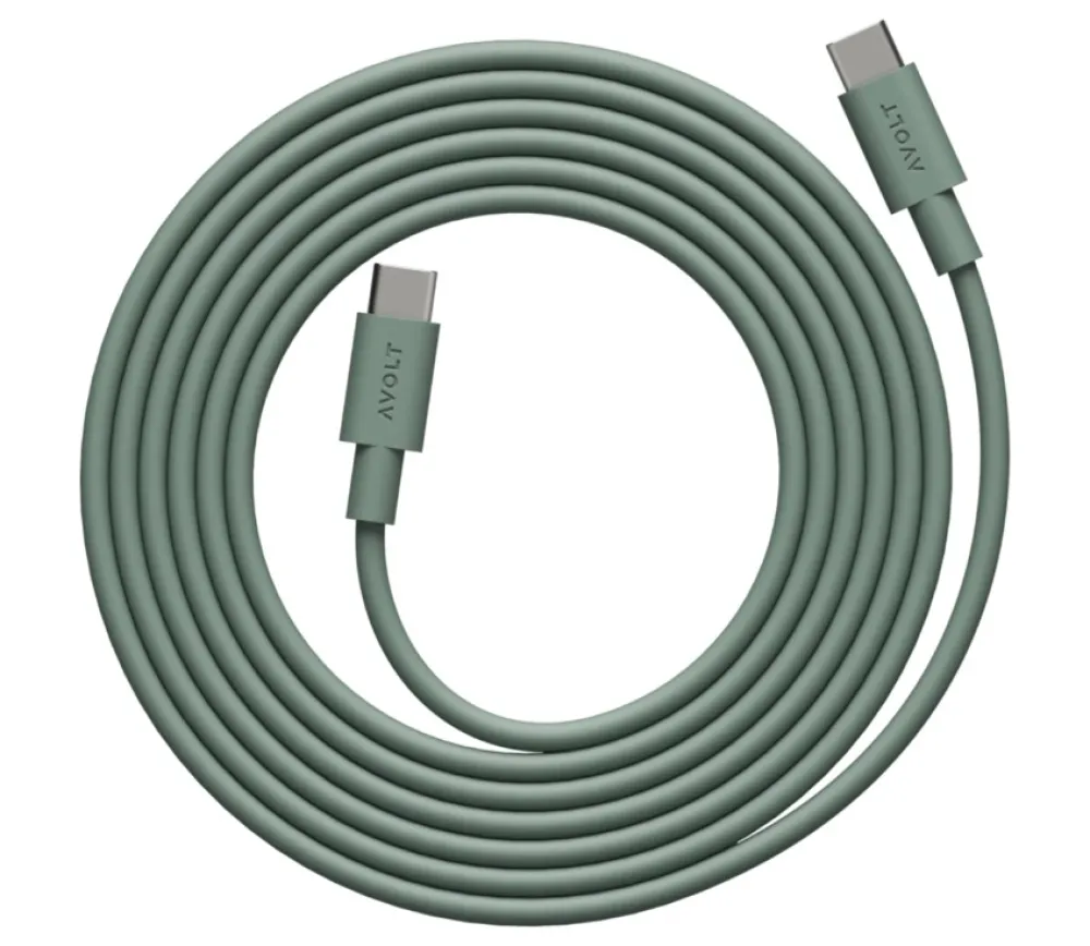 Clearance Avolt Cable 1 USB C to USB C Charging Cable, 2m