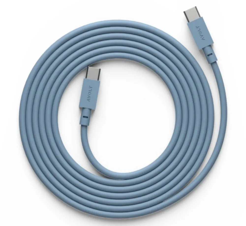 Outlet Avolt Cable 1 USB C to USB C Charging Cable, 2m