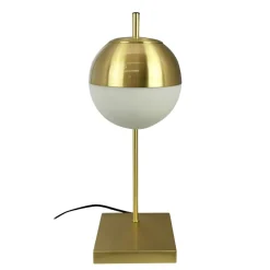 Sale Dyberg Larsen Caen 45cm bordslampa Mässing/vit