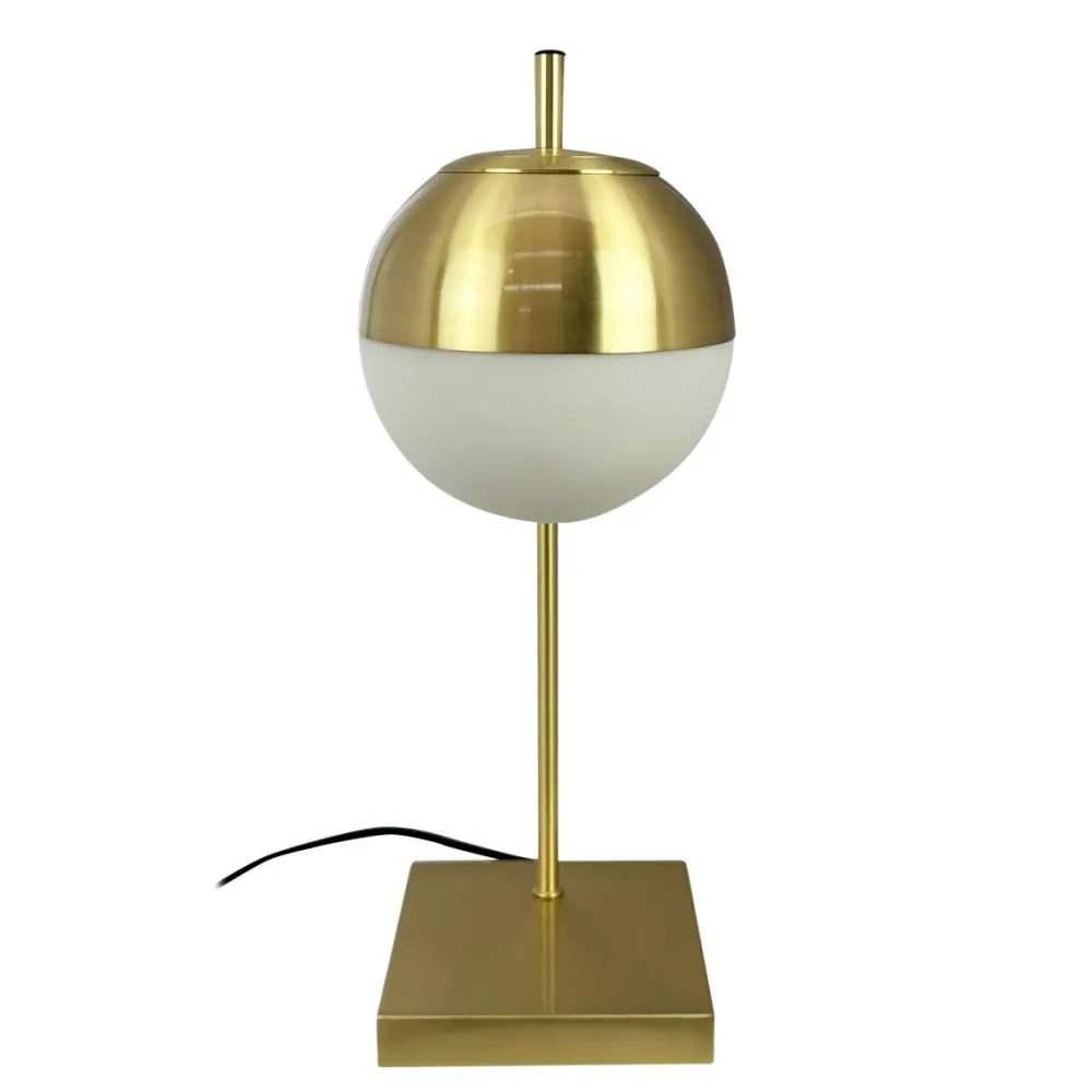 Sale Dyberg Larsen Caen 45cm bordslampa Mässing/vit