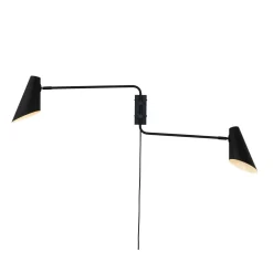 Hot Dyberg Larsen Cale 68cm vägglampa Svart