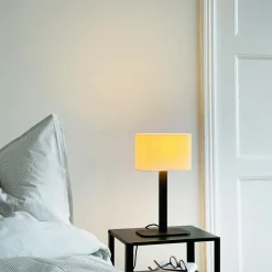 Online Dyberg Larsen Calix oval 40cm bordslampa Svart