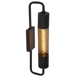 Discount Lucide Calixt 50cm vägglampa Svart