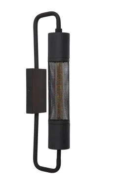 Discount Lucide Calixt 50cm vägglampa Svart