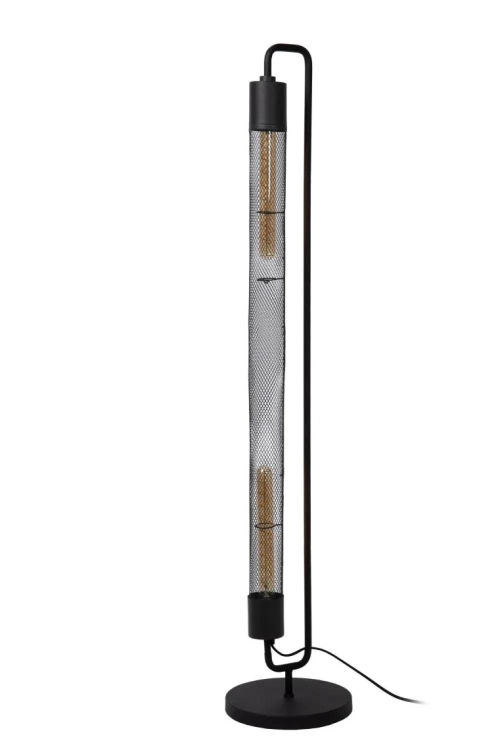 Discount Lucide Calixt golvlampa Svart