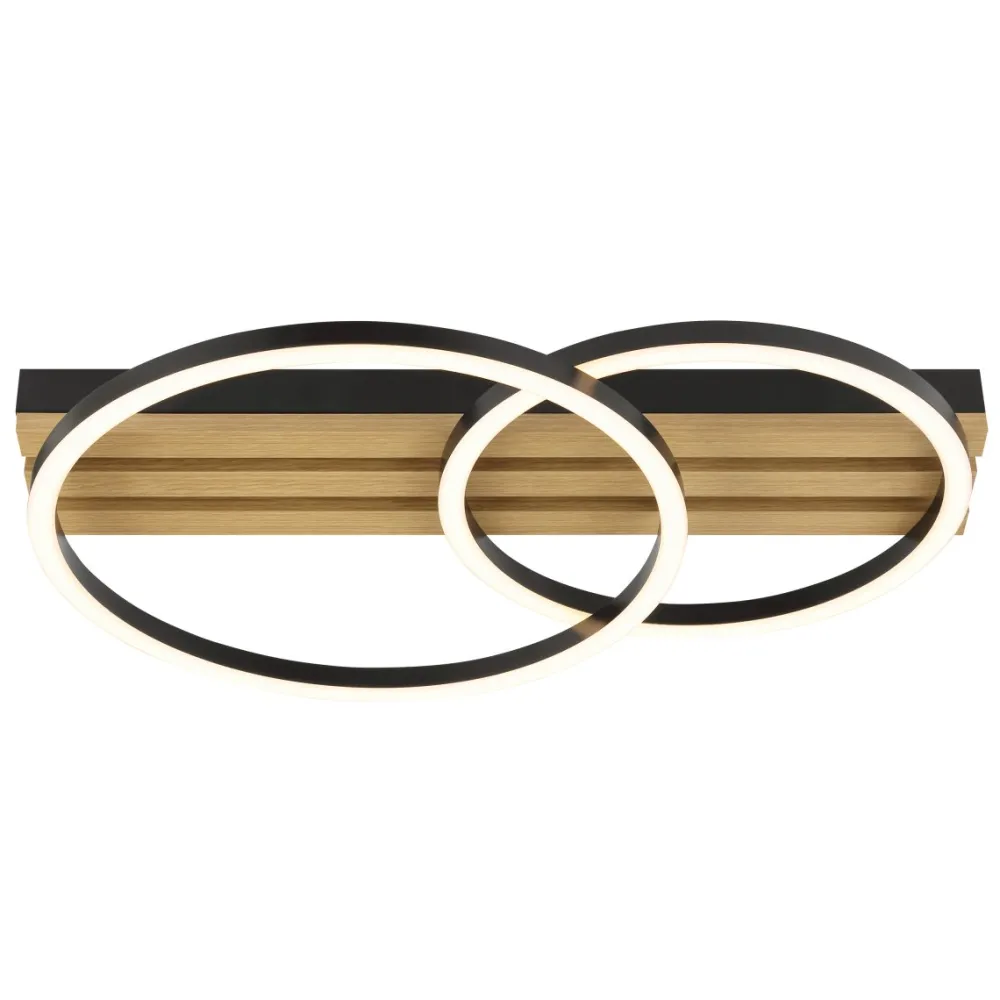 New Brilliant Calma 54cm plafond Svart