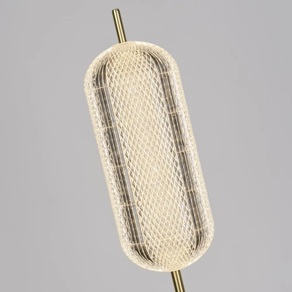 Online Searchlight Capsule golvlampa Mässing
