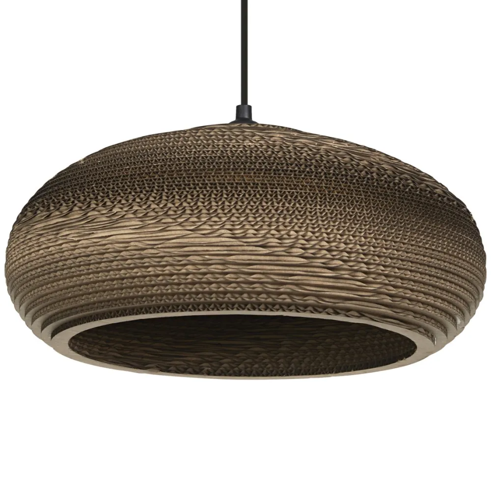 New Osram Cardboard drop Ø40 taklampa Brun