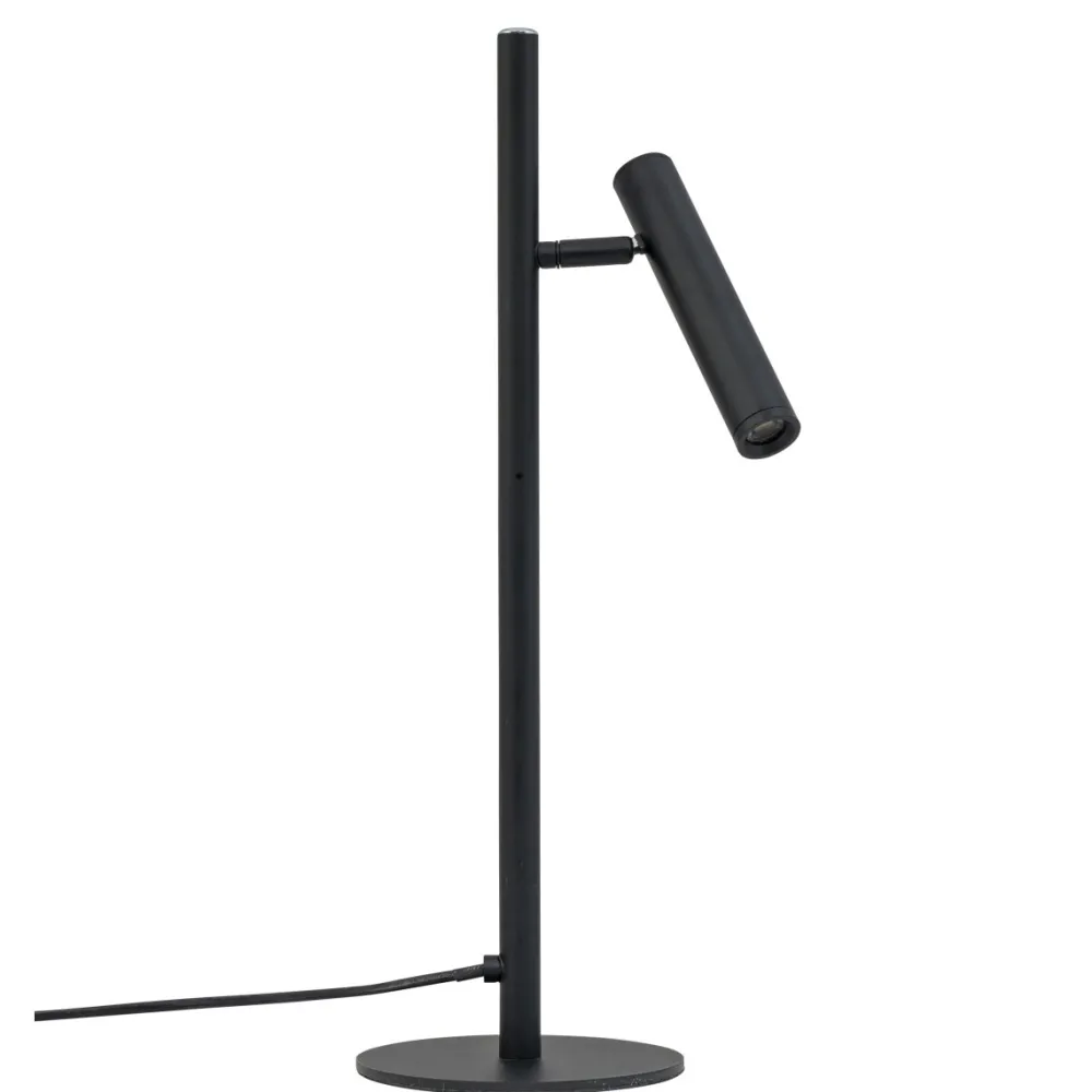 Hot Dyberg Larsen Carlo 48cm skrivbordslampa Svart