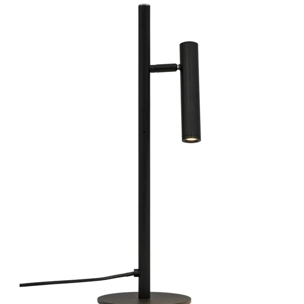 Hot Dyberg Larsen Carlo 48cm skrivbordslampa Svart