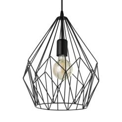 Eglo Carlton Ø30 taklampa Svart