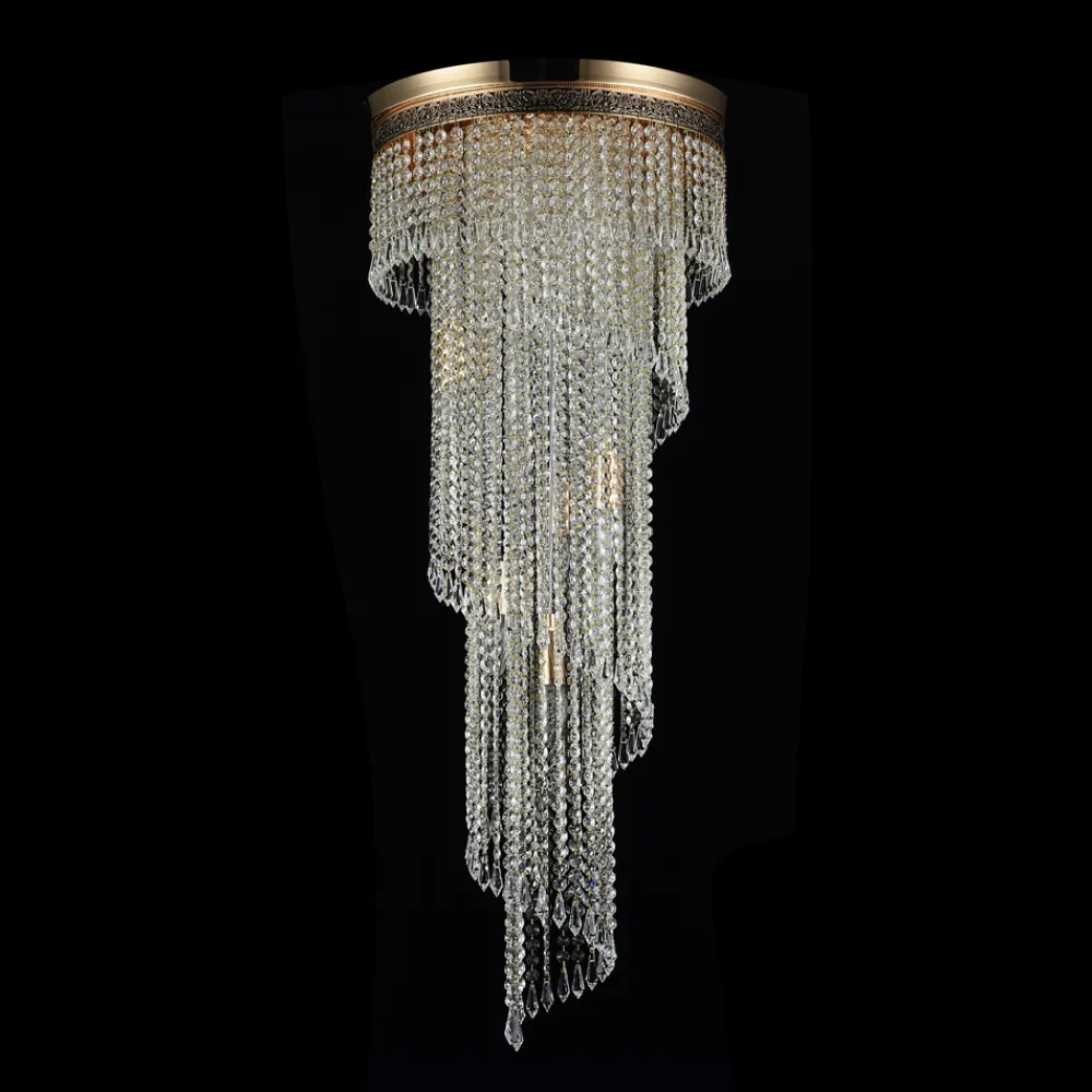 Discount Maytoni Cascade Ø42 kristall Guld