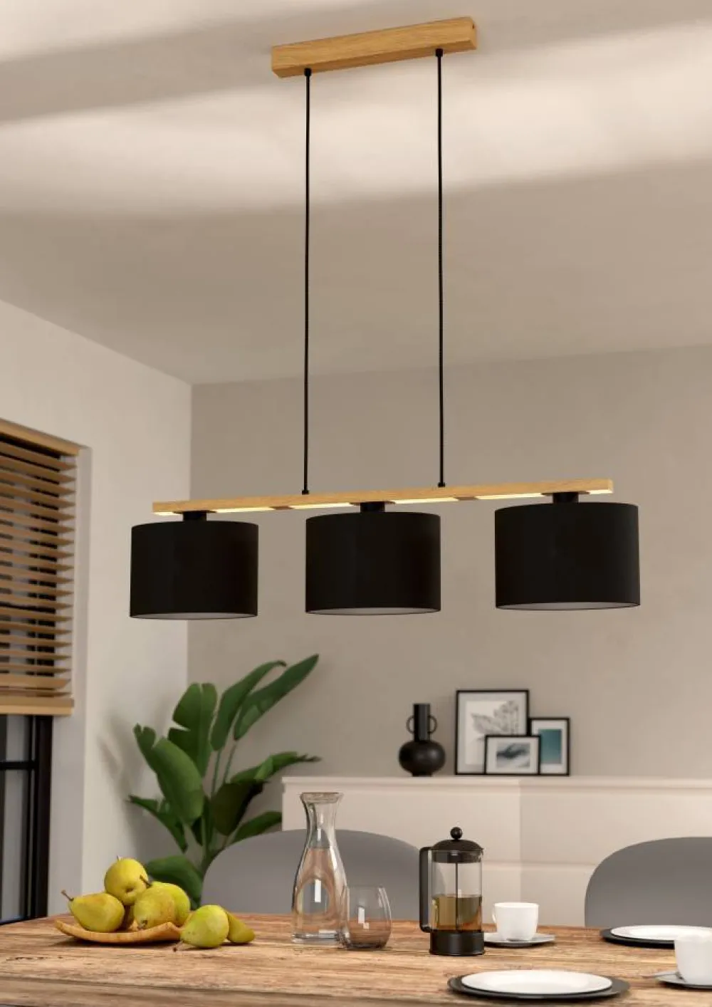 Online Eglo Castralvo 97cm taklampa Natur