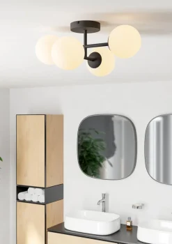 Outlet Eglo Castrivido 48cm badrumslampa Svart
