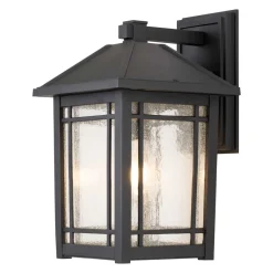 Best Elstead Lighting Cedar Point utelampa Svart