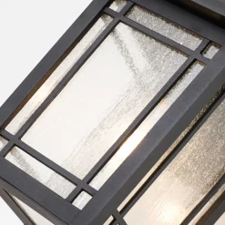 Best Elstead Lighting Cedar Point utelampa Svart
