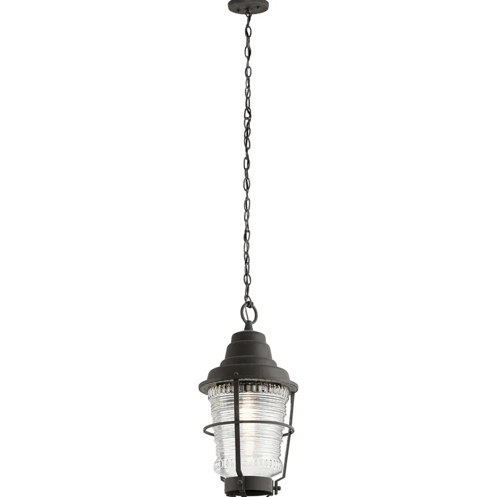 New Elstead Lighting Chance Harbor 43cm Zink