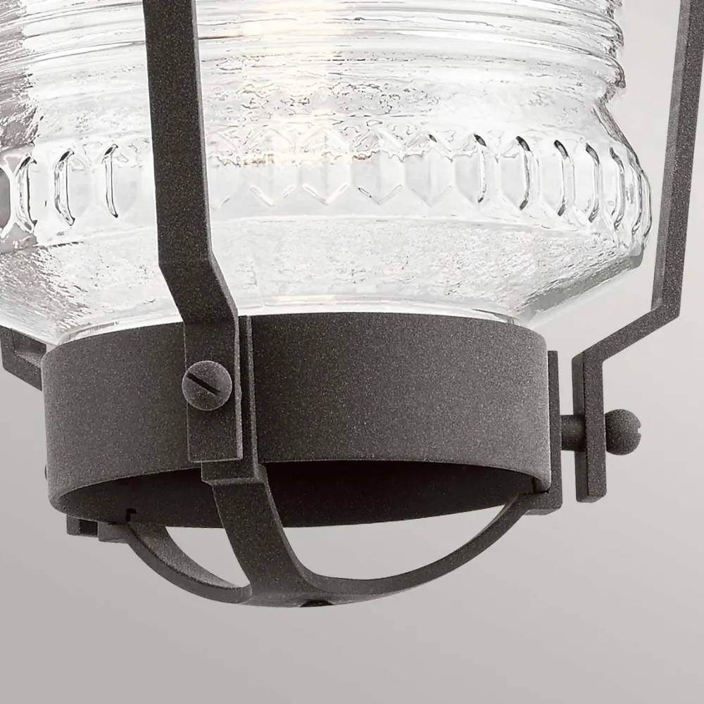New Elstead Lighting Chance Harbor 43cm Zink