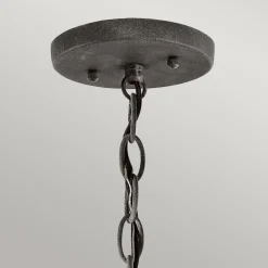 New Elstead Lighting Chance Harbor 43cm Zink