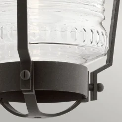 Elstead Lighting Chance Harbor 55cm utelampa Zink