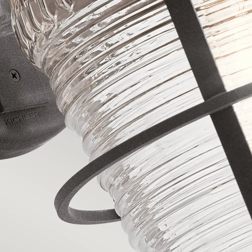 Elstead Lighting Chance Harbor 55cm utelampa Zink