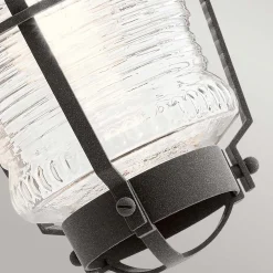 Outlet Elstead Lighting Chance Harbor 37cm utelampa Zink
