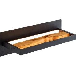 Online Brilliant Chaumont 35cm vägglampa Trä