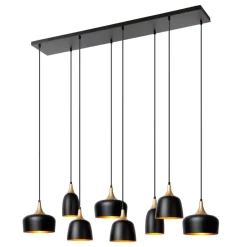 Discount Lucide Chayanne 125cm taklampa Svart