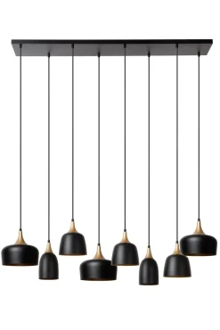 Discount Lucide Chayanne 125cm taklampa Svart