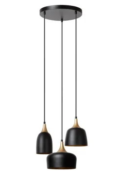 Outlet Lucide Chayanne Ø30 taklampa Svart
