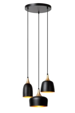 Outlet Lucide Chayanne Ø30 taklampa Svart